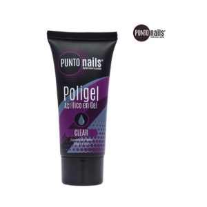 Poligel Acrilico en gel Punto nails Clear