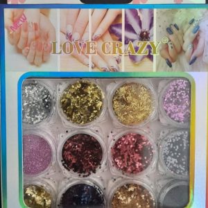 Glitter metalico Love crazy tonos variados