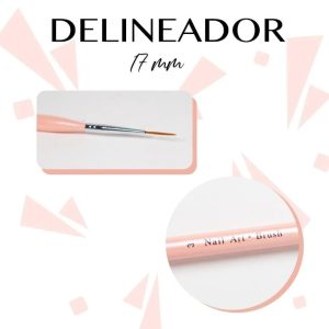 Pincel liner 17mm Love crazy